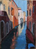 Sunshine & shdow in a side canal