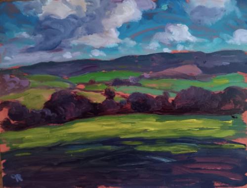 Autumn sun, Southleigh II