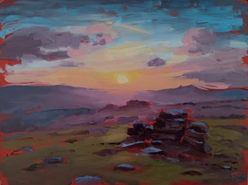 Sunset on the Moor