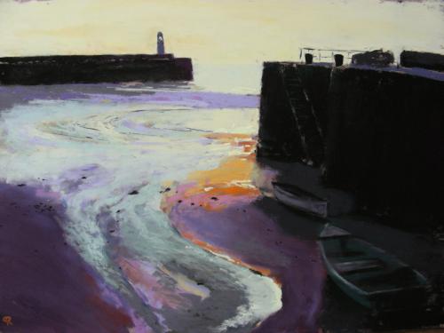 Incoming tide, early morning, St Ives